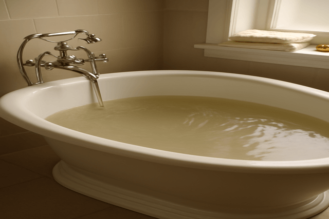 Warm Sitz Baths to treat Hemorrhoids After Childbirth