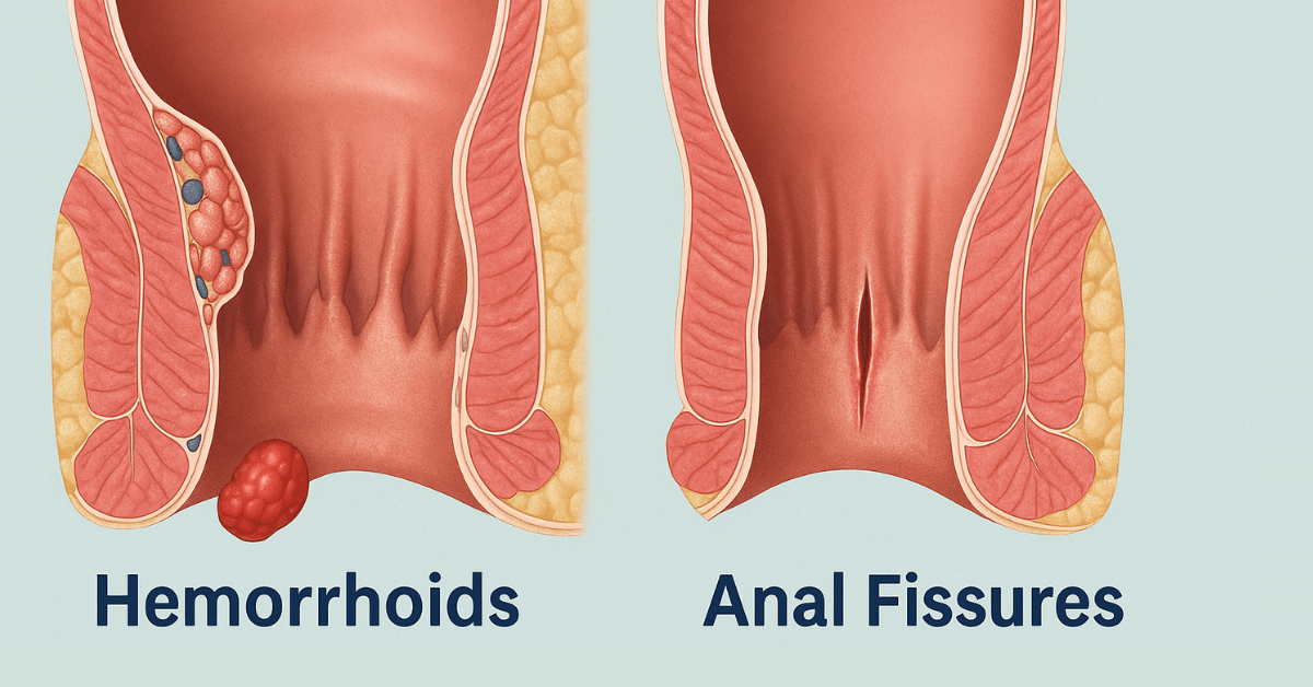Hemorrhoids vs. Anal Fissures