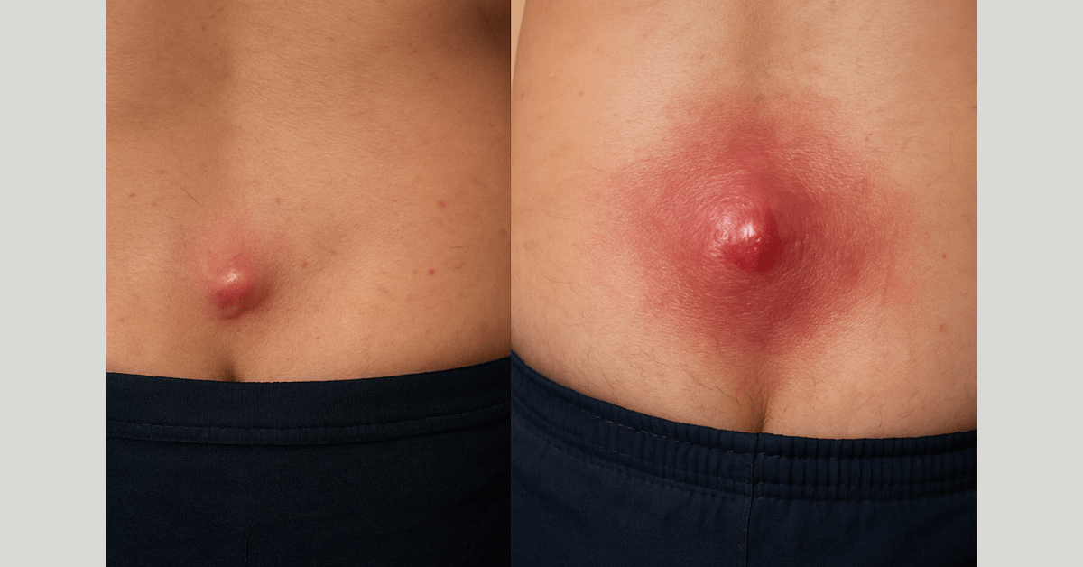 Pilonidal Cyst vs. Abscess